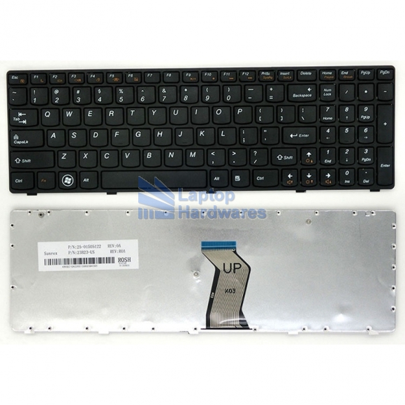 Keyboard For Lenovo IdeaPad P580 P585 US Layout
