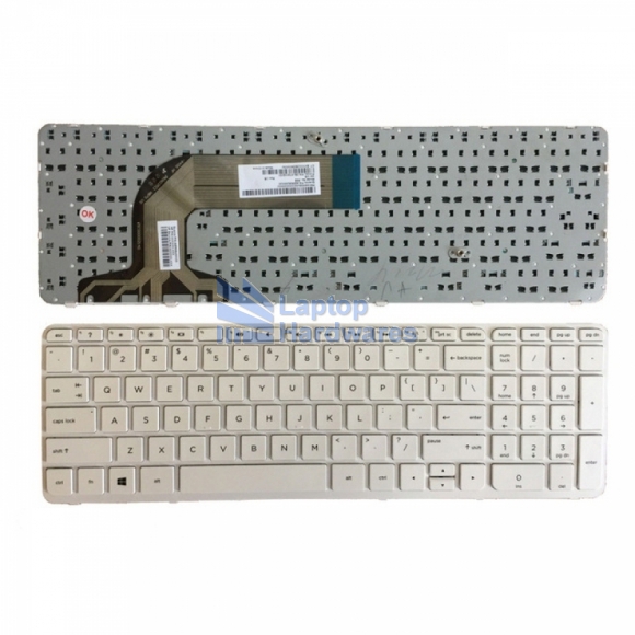 Keyboard for HP Pavilion 17-N 17-E R68 US Layout White