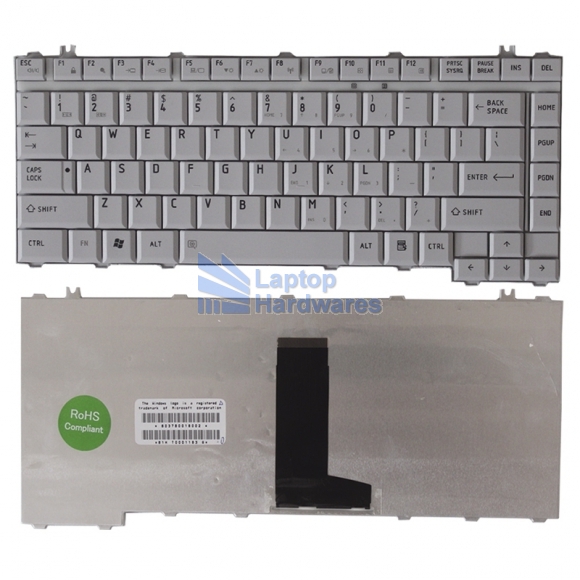 Keyboard for Toshiba Qosmio F40 F45 G40 G45 F50 F55 US Layout White