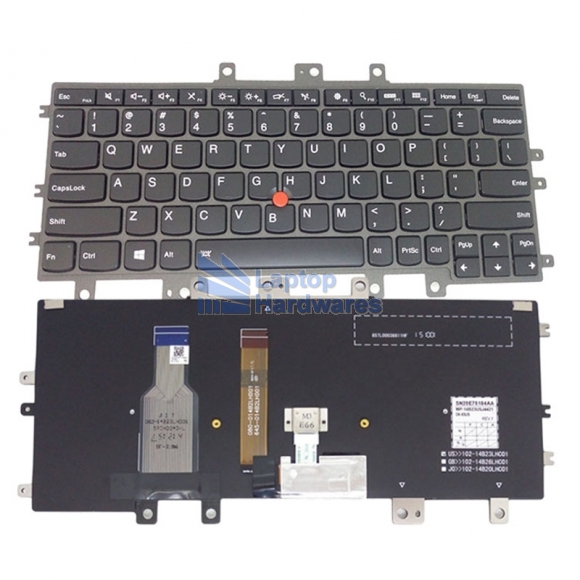 Keyboard For Lenovo ThinkPad X1 Helix 2 20CG 20CH Gen US Layout