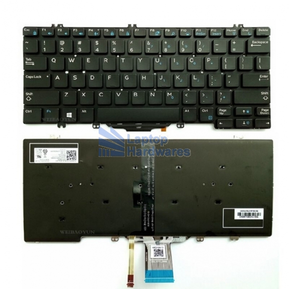 Keyboard for DELL Latitude E7280 E7290 E7380 E7389 E7390 E5290 Backlit