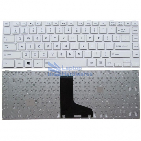 Keyboard for TOSHIBA C800 C830 C805 C840D M800 M805 White