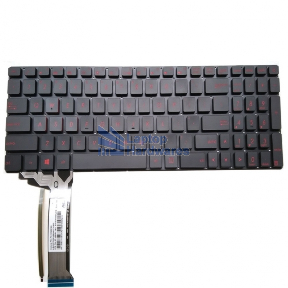 Keyboard for Asus G741 G741JM G771 G771JM G771JW With Red Backlit