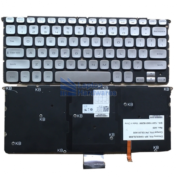 Keyboard For Dell XPS 14Z L412z 15z L511z Backlight US Standard Silver