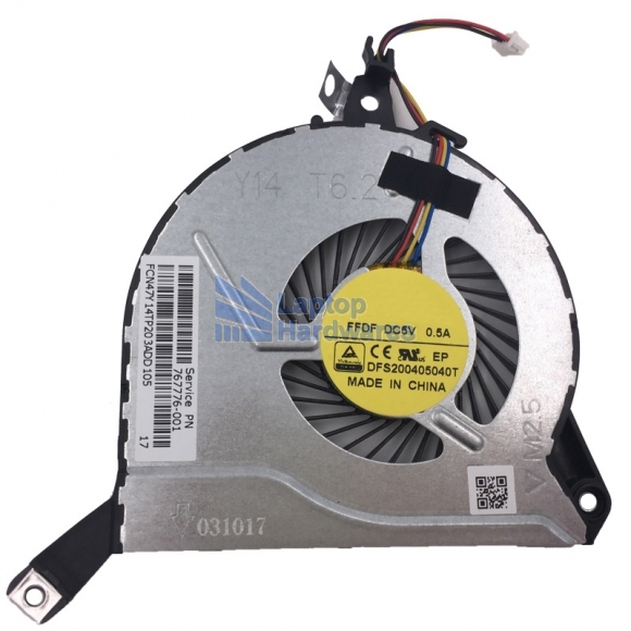 CPU Cooling Fan for HP ENVY 15-K KSB0705HBA05