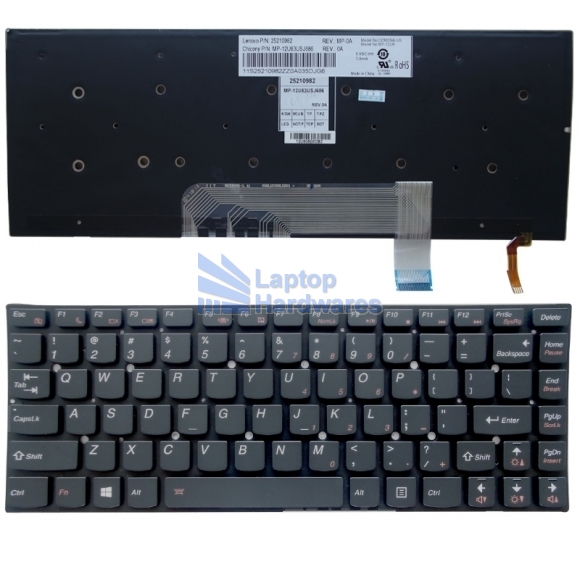 Keyboard for Lenovo V4400U Backlight US Layout