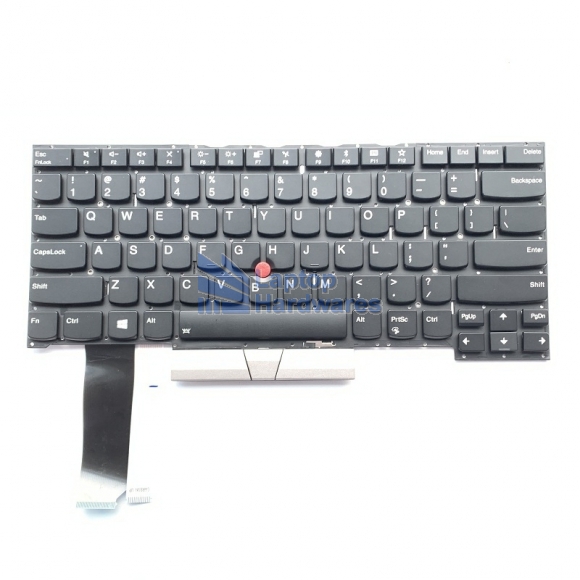 Keyboard For Lenovo Thinkpad E490s US Layout Backlit SN20S13587 Silver