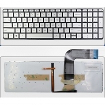 Keyboard for HP ENVY 15-P 15-K 15-V 15-Q 17-F US Layout Silver Backlit