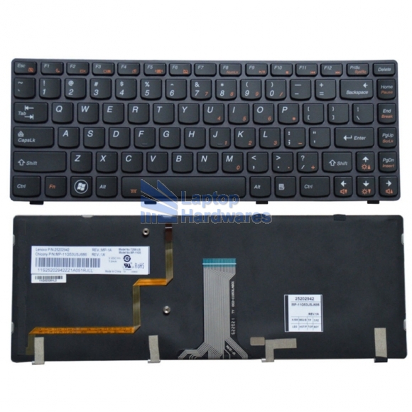 Keyboard for Lenovo Y480 Y480A Y480N Y480P Y485 Y485P Y480M Backlit
