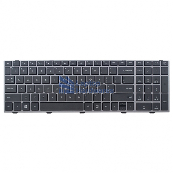 Keyboard for HP Probook 4540 4540s 4545 4545s Laptop Silver Grey