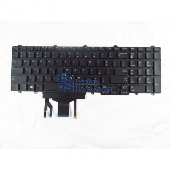 Keyboard for Dell Latitude E5550 E5570 Black with Backlit