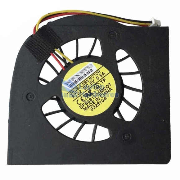 CPU Cooling Fan for MSI EX700 GX700 GX700X DFS481305MC0T F732