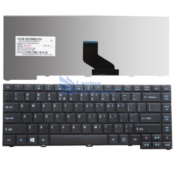 Keyboard for Acer TravelMate P243-M P243-MG US Layout Black