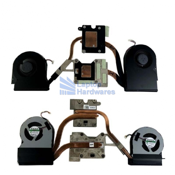 CPU & GPU HeatSink Fan for Dell Precision 7510 M7510 0DGTVT DGTVT