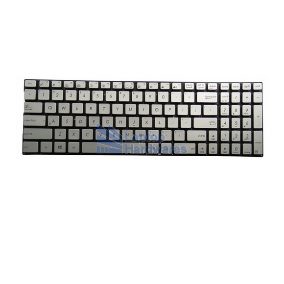 Keyboard for ASUS UX501 N501 UX52V UX52 UX52A UX52VS US Layout Silver