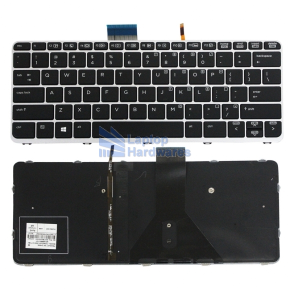Keyboard for HP Elitebook Folio 1020 G1 1030 G1 US Standard Backlit