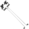 Hinges for Toshiba Satellite C800 C805 FBBY3009010 FBBY3011010