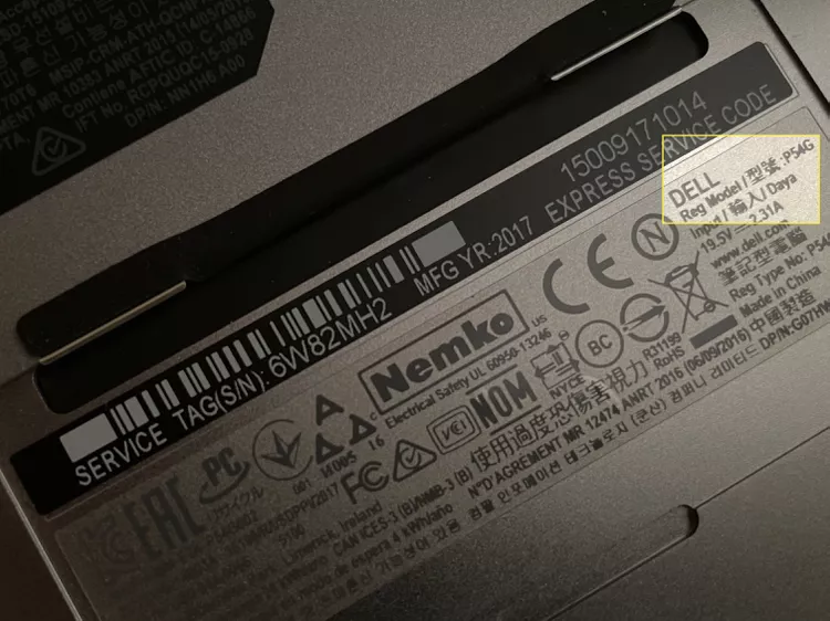 How to Find Laptop Model